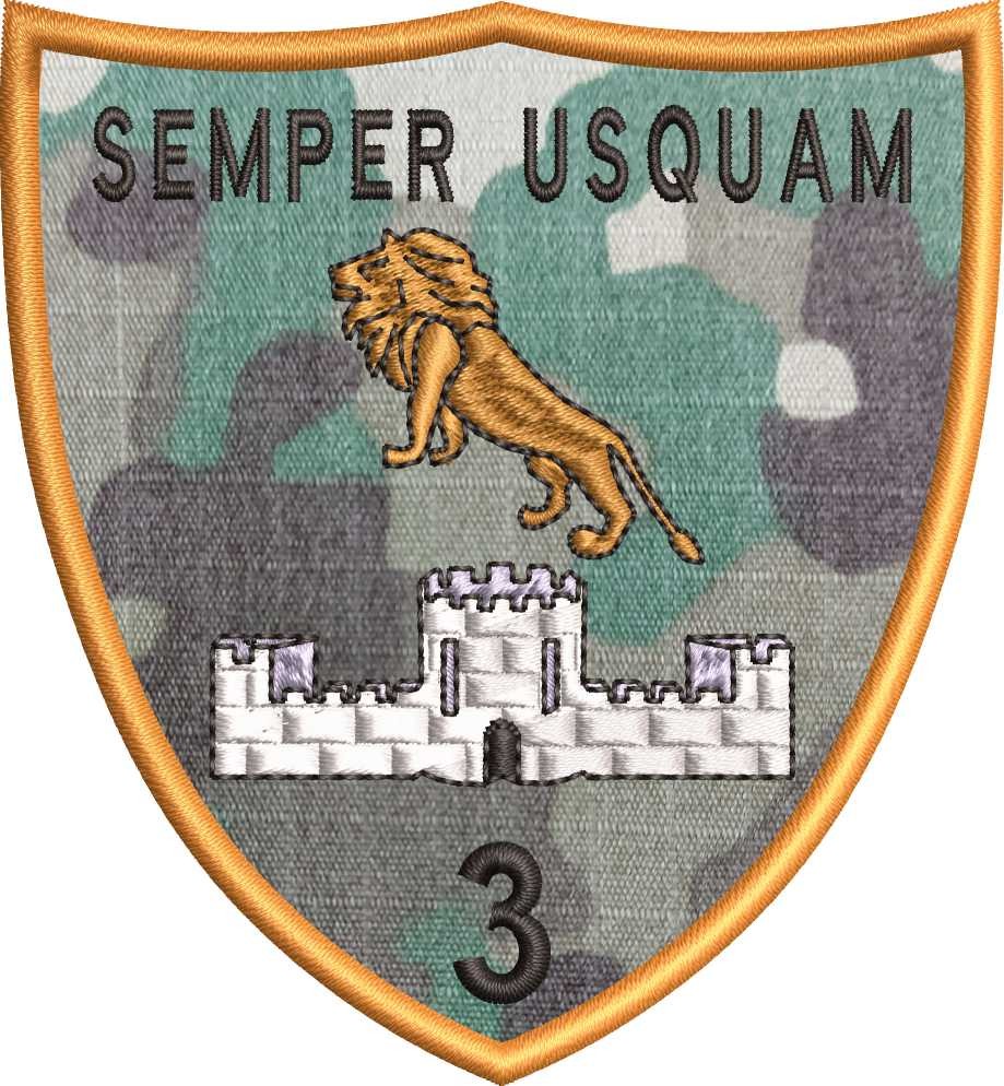 ECUSON / EMBLEMA - BATALIONUL 3 GENIU
